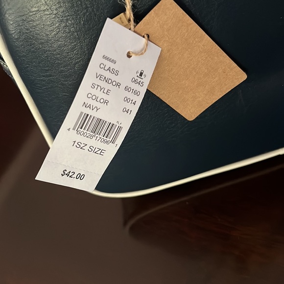 Pacsun Navy HandBag John Galt - Picture 6 of 9